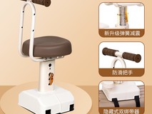 雅迪儿童座椅奶油白促销