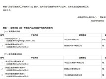 华为HarmonyOS V1.0首获国家Ⅱ级安全认证