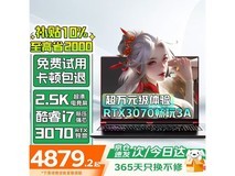 玩家战魂i9电竞本4879元