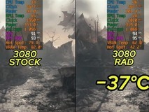 科技博主用4kW空调冷凝器改装水冷系统,RTX 3080核心温度骤降37℃
