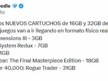 Switch 2将支持16GB/32GB大容量卡带,实体版游戏或将告别下载补丁