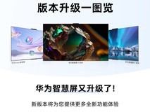 华为智慧屏将推新系统升级 鸿蒙6加持多款机型分批更新