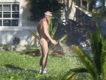 GTA6预告片展现惊人水体物理:老年NPC浇花细节逼真到单帧水滴可辨