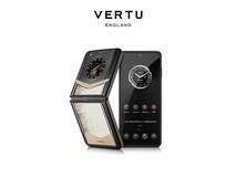 VERTU威图IRONFLIPAI黄金镶钻折叠屏5G手机