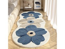 KAYE异形花卉地毯29元抢