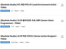 Krafton旗下蓝洞官宣Tera 2正式开发,全球招募核心团队