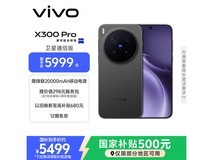 vivo X300 Pro卫星通信版热卖,低至4769元