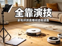 家电评测直播间“全靠演技”:当实测变成剧本,我们该如何守住消费信任?