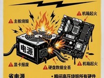 DIY小技巧:装机为什么省啥都不能省电源?