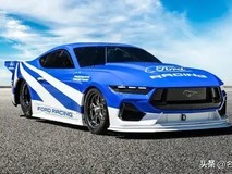 福特发布2200马力电动直线加速赛车野马Cobra Jet 2200