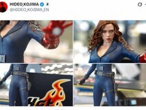 小岛秀夫晒黑寡妇手办致敬娜塔莎