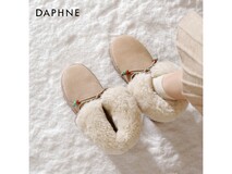 达芙妮厚底雪地靴71.96元