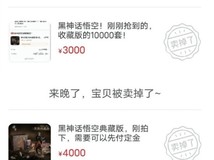 《黑神话》实体收藏版第二波预约开启,下周一开抢