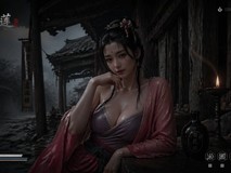 OP7418发布黑神话:潘金莲新视觉素材,融合东方古典与现代美学