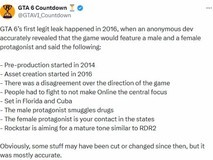 GTA6早期爆料追溯至2016年:双主角、佛州古巴设定与叙事框架首度披露