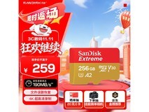 闪迪256GB存储卡京东换购低至169元