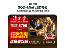 雷鸟75英寸鹤7 26款75R79A电视低价购