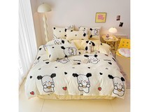 多兰诗牛奶绒四件套99元