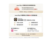 华为nova Flip S 256GB星耀黑