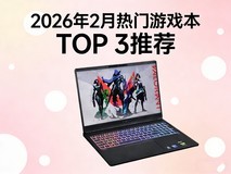 2026年2月热门游戏本TOP 3推荐 不同需求怎么选?