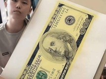 手绘美元引热议,创作者澄清过验钞机系误传