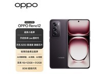 OPPO Reno12 5G手机乌木黑限时特惠1599元