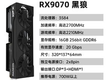 讯景RX 9070海外版Pro显卡低至4419元