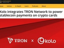 加密钱包Kolo 集成波场TRON网络,为加密卡提供稳定币支付能力