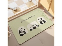 KAYE硅藻土熊猫地垫5.83元抢