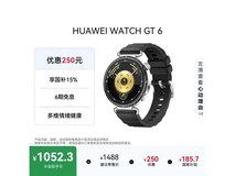 华为 WATCH GT 6 41mm 魅影黑款低价购