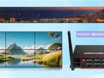 定昌推出ARM多屏拼接整体解决方案—旗舰RK3588 7路HDMI播放盒