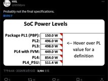 英特尔Nova Lake处理器2026年发布:52核+288MB缓存,PL4功耗高达854瓦