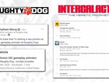 顽皮狗官宣海萨姆·莫西加盟星际:异端先知任高级过场动画师