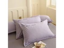 朴顿庄园芋泥紫绣花枕套低至16.9元