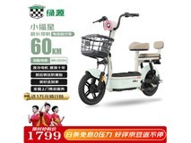 绿源乐骑9电动自行车,京东补贴后1439元