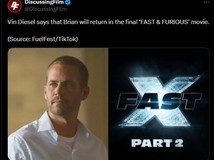 《速度与激情11》将让布莱恩·奥康纳回归