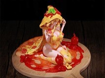 WE ART DOING推披萨妖精美少女手办系列,奶酪番茄双主题磁吸可换装