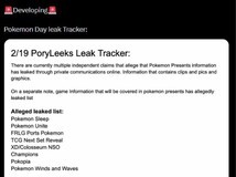 宝可梦风/浪或将亮相2月27发布会,第十世代开放世界新作曝光