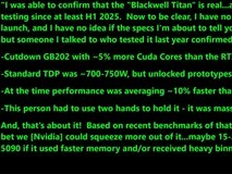 NVIDIA新卡皇RTX 5090 Ti再曝光:性能提升10%