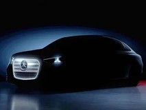 奔驰全新C级纯电版预告图发布,续航达800公里