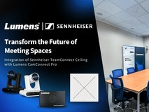 智能声像追踪系统无缝集成:森海塞尔在Lumens总部打造未来会议空间