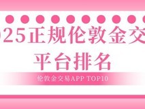2025正规伦敦金交易平台排名分析:哪些伦敦金交易APP进入了TOP10