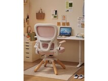 欧吉粉色可旋转学习椅8折低至264元