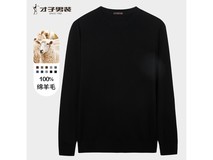 TRIES才子男修身保暖针织衫