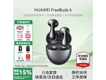 华为FreeBuds 6星空黑降噪真无线耳机