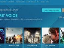 2025玩家之声奖项首轮投票开启,30款游戏角逐年度大奖