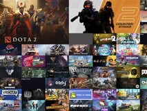 Steam游戏时长变视觉拼贴图,开源工具引热议