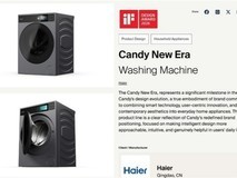 海尔智家旗下Candy洗衣机获2026年iF设计奖