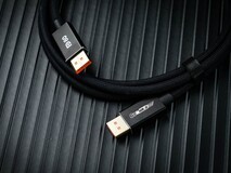 桥耐DisplayPort2.1 80Gbps线缆体验 最高规范的视频信号“高速公路”