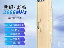 固德佳DDR4内存条187元抢